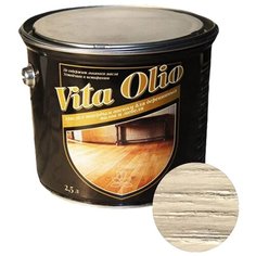 Масло-воск Живая краска VITA OLIO для паркета, лестниц и мебели, ясень оливковый, 2.5 л