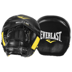 Тренировочная лапа Everlast Elite Mini PU 2 шт черный