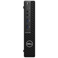 Настольный компьютер DELL Optiplex 3080 Micro (3080-9889) Intel Core i3-10105T/8 ГБ/256 ГБ SSD/Intel UHD Graphics 630/Windows 10 Pro черный