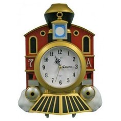 Часы настенные кварцевые La mer GM040001 золотистый/красный/черный