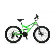 Велосипед MaxxPro SENSOR 24 PRO зелёно-чёрный