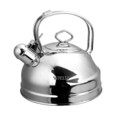 Vitesse Чайник со свистком Nayer VS-1106 2,5 л, серебристый