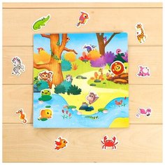 Обучающая игра ZABIAKA "Кто где живет"
