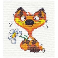 26-03 Набор для вышивания Чудесная игла Лисёнок, 13*13 см