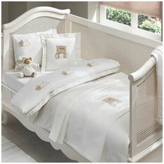 Комплект детского постельного белья с покрывалом Tivolyo home LOVELY BEBE коричневый