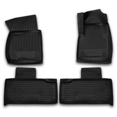 Коврики 3D в салон УАЗ Patriot Limited 3163 08/2005-2014, 3 шт. (полиуретан) Element