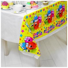 Скатерть Страна Карнавалия "С Днем рождения" веселые шары (1048654)