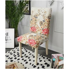 Чехол на стул Сирень , универсальный, 40 см.