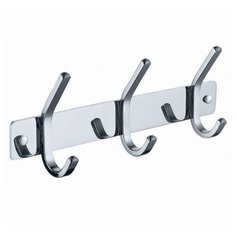 Планка с 3-мя крючками Kaiser H0043 хром