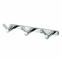 Планка с 3-мя V-крючками Kaiser H0013 хром