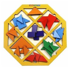 WoodlandToys Головоломка Калейдоскоп. Листопад