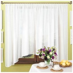 Шторы Nivasan "Ева", белый