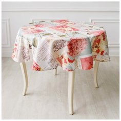 Скатерть Гортензия круглая Myatashop