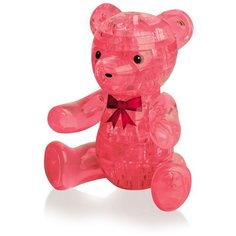 Головоломка Crystal Puzzle Медвежонок розовый