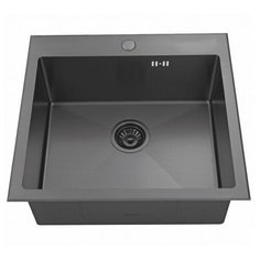 Мойка нержавеющая для кухни Kaiser 540x510x220 KSM-5452 Black