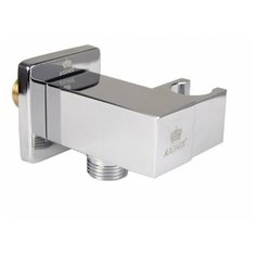 Подключение душевого шланга с держателем Kaiser 0048 Хром