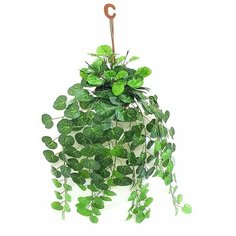 Искусственная свисающие кусты в подвесном кашпо Holodilova