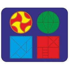 WoodlandToys Набор из 4 головоломок, 083305w