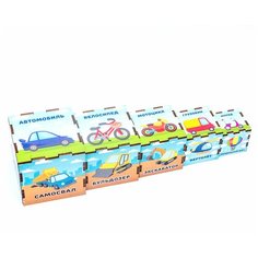 WoodlandToys Сортер-пирамидка "Транспорт", 098118