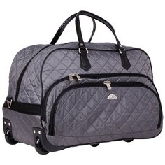 Дорожная сумка на колесах 7050.1 серый Polar