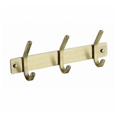 Планка с 3-мя крючками Kaiser H0053 Bronze
