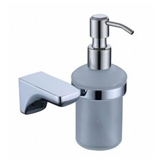 Дозатор для жидкого мыла настенный (стекло) Kaiser KH-1510 хром