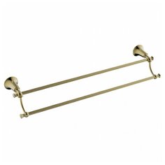 Держатель полотенца прямой двойной Kaiser KH-4008 Bronze