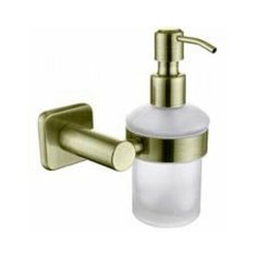 Дозатор для жидкого мыла настенный (стекло) Kaiser KH-4710 бронза