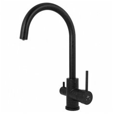 Смеситель для кухни под фильтр Kaiser Merkur 26744-12 Black SandBeige (цв.308)