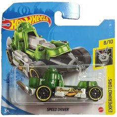 Hot Wheels Базовая машинка Speed Driver, зеленая