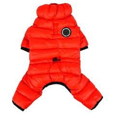 Комбинезон для собак, сверхлегкий PUPPIA "Jumpesuit B", черный, L (Южная Корея)