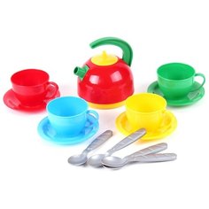 Набор посуды ТехноК Маринка-4 0878 разноцветный