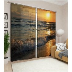 Фотошторы "Тайны заката" Сирень