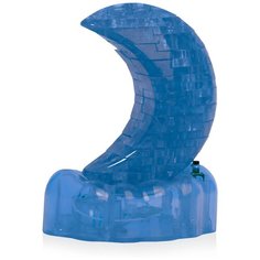 Головоломка Crystal Puzzle Месяц со светом Синий