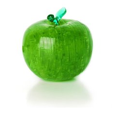 Головоломка Crystal Puzzle Яблоко светильник зеленый