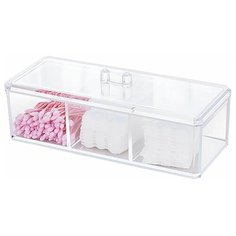 Органайзер для ватных палочек, дисков . Контейнер для ушных палочек, ваты . Шкатулка для украшений Uvoo