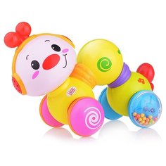 Интерактивная игрушка Счастливый Червячок Play Smart 7668 на батарейках в коробке