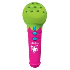 Микрофон с огоньками Песенки-чудесенки Азбукварик