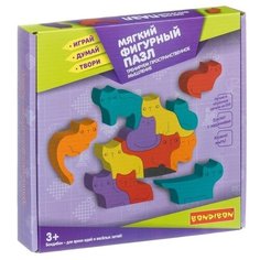 Мягкий фигурный пазл BONDIBON. Кошки И мышь. Тренируем пространственное мышление