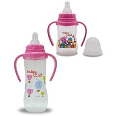 Набор бутылочек с ручками "Baby Land" (150мл и 240мл)