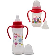 Набор бутылочек с ручками "Baby Land" (150мл и 240мл)