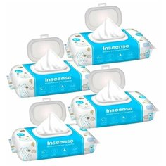 Мега ПАК Салфетки Inseense влажные 88 шт антибактериальные Ins688 (4шт/уп)