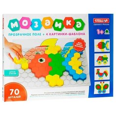 Мозаика Stellar (диаметр 40 мм, 70 деталей) с прозрачным полем Стеллар