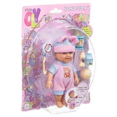 Набор игровой Bondibon 15см пупс OLY, озвученный, с аксессуарами