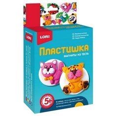 Пластишка Магниты из теста "Веселые котики" Lori