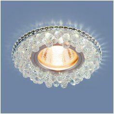 Встраиваемый точечный светильник с LED подсветкой Elektrostandard 2211 MR16 CL прозрачный