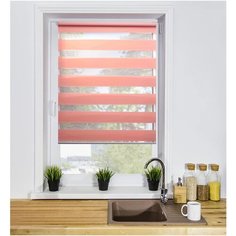 Рулонная штора LM DECOR "Грация" 05 (день/ночь), 78х160см.