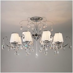 Люстра с хрусталем Eurosvet 10021/8 хром