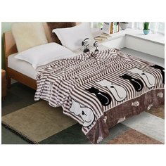 Плед Cleo "калифорния" велсофт двуспальный 180*200 180/168-pf