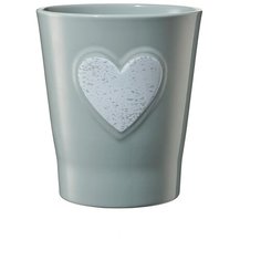 Кашпо для цветов / Горшок керамический для цветов и растений LOVELY HEARTS PASTEL / Германия Soendgen